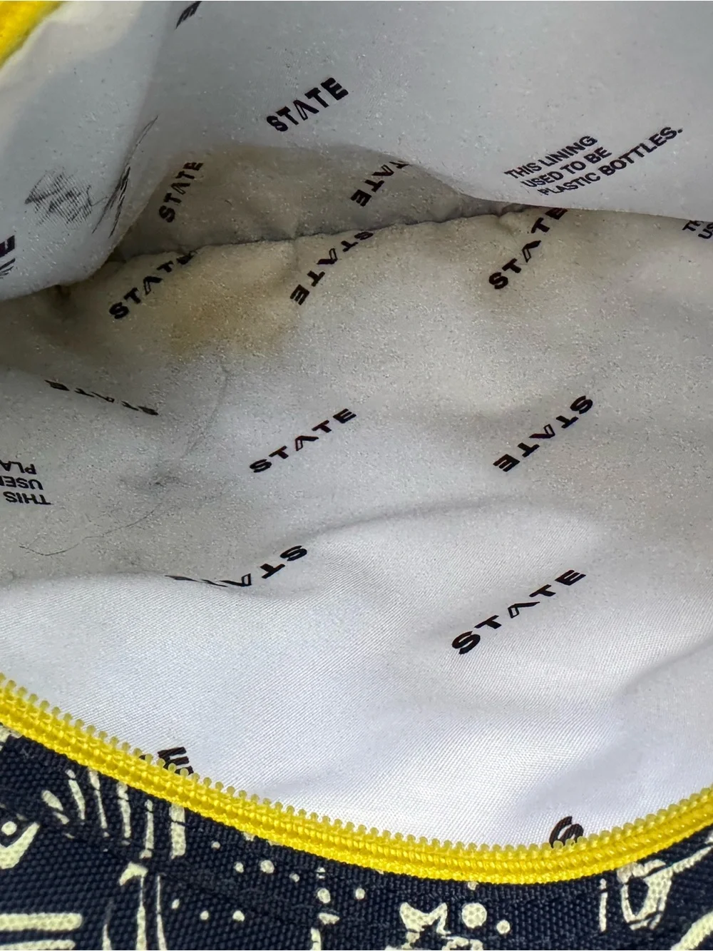 STATE navy backpack